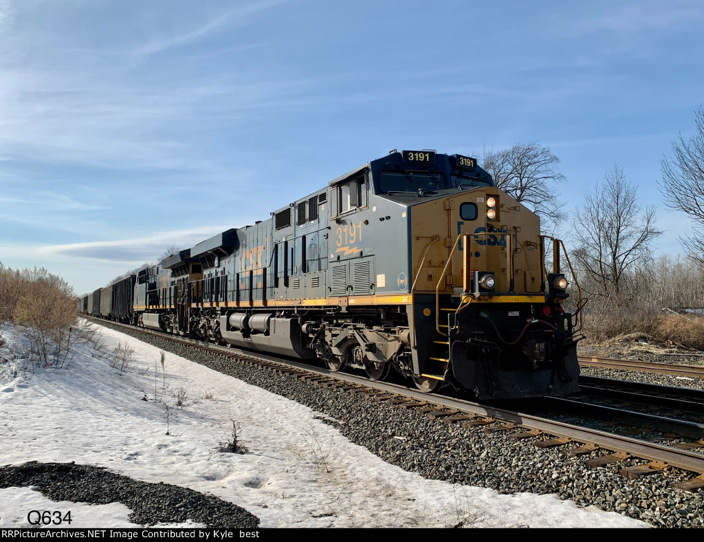 CSX 3191 on Q634